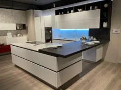 Cucina Oyster con isola Veneta cucine con uno sconto imperdibile