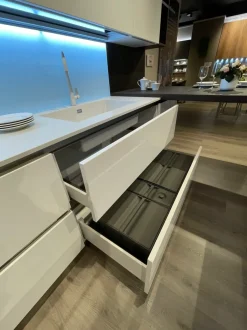 Cucina Oyster con isola Veneta cucine con uno sconto imperdibile