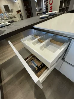 Cucina Oyster con isola Veneta cucine con uno sconto imperdibile