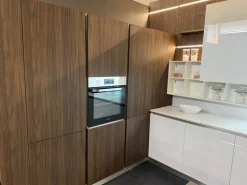 Cucina Oyster con penisola Veneta cucine con un ribasso imperdibile