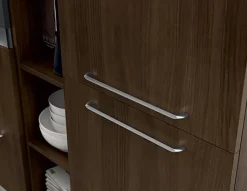 CUCINA Primacucine Domino noce carruba e bianco matt PREZZO OUTLET