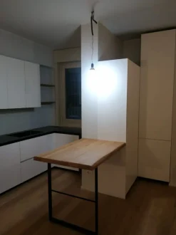 Cucina Primopiano cucine moderna con penisola bianca in laccato opaco Primopiano