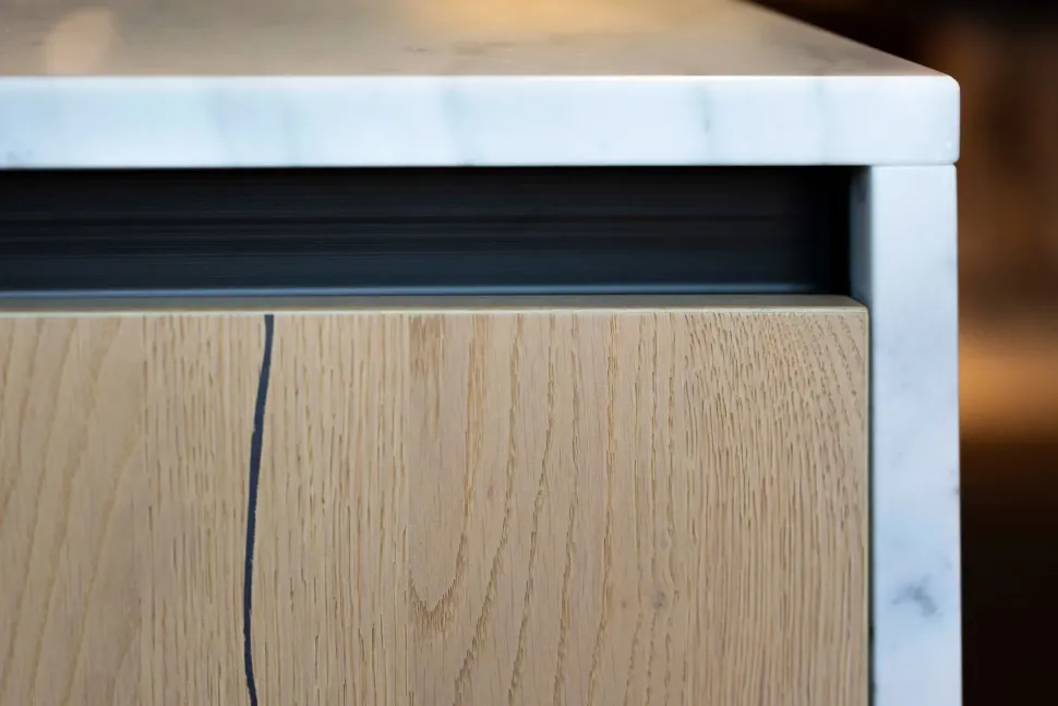 Cucina Primopiano cucine design ad isola bianca in legno Ingrosso cucine moderne icmxp06