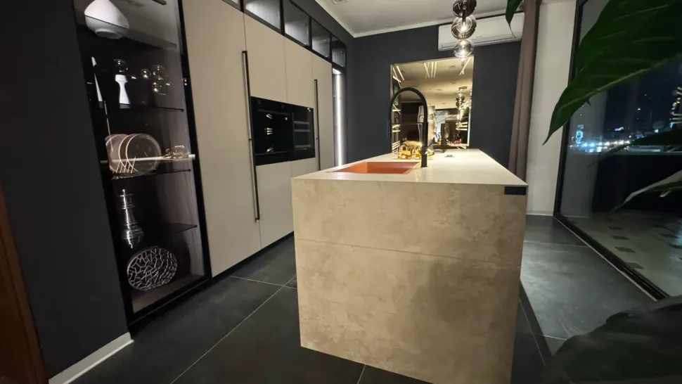 Cucina Rho con isola Armony con uno sconto imperdibile