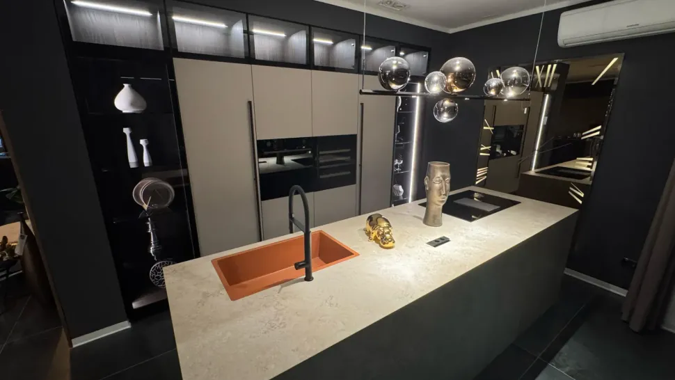 Cucina Rho con isola Armony con uno sconto imperdibile