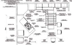 Cucina rovere chiaro country ad angolo Carola muratura Arrex scontata