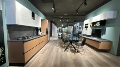 Cucina rovere chiaro moderna lineare Mobilturi Pop a soli 6950 Euro