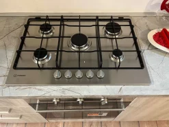 Cucina rovere chiaro moderna lineare Cucina joy rovere chiaro e bianco Gm cucine in offerta