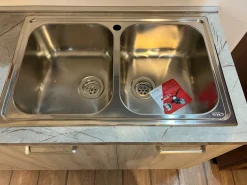 Cucina rovere chiaro moderna lineare Cucina joy rovere chiaro e bianco Gm cucine in offerta