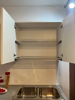 Cucina rovere chiaro moderna lineare Cucina joy rovere chiaro e bianco Gm cucine in offerta