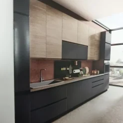 Cucina rovere chiaro moderna lineare Net cucine New  kelly a soli 4600 Euro