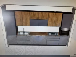 Cucina rovere chiaro moderna lineare Net cucine New  kelly a soli 4600 Euro