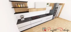 Cucina rovere chiaro moderna lineare Sp22  Astra in offerta