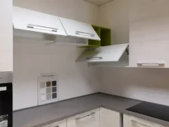 Cucina rovere chiaro moderna ad angolo Gaia Mobilturi