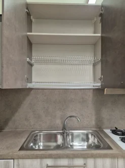 Cucina rovere chiaro moderna lineare Artigianale Brio a soli 5200 Euro