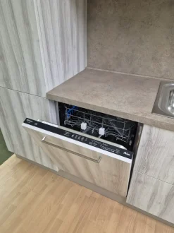 Cucina rovere chiaro moderna lineare Artigianale Brio a soli 5200 Euro