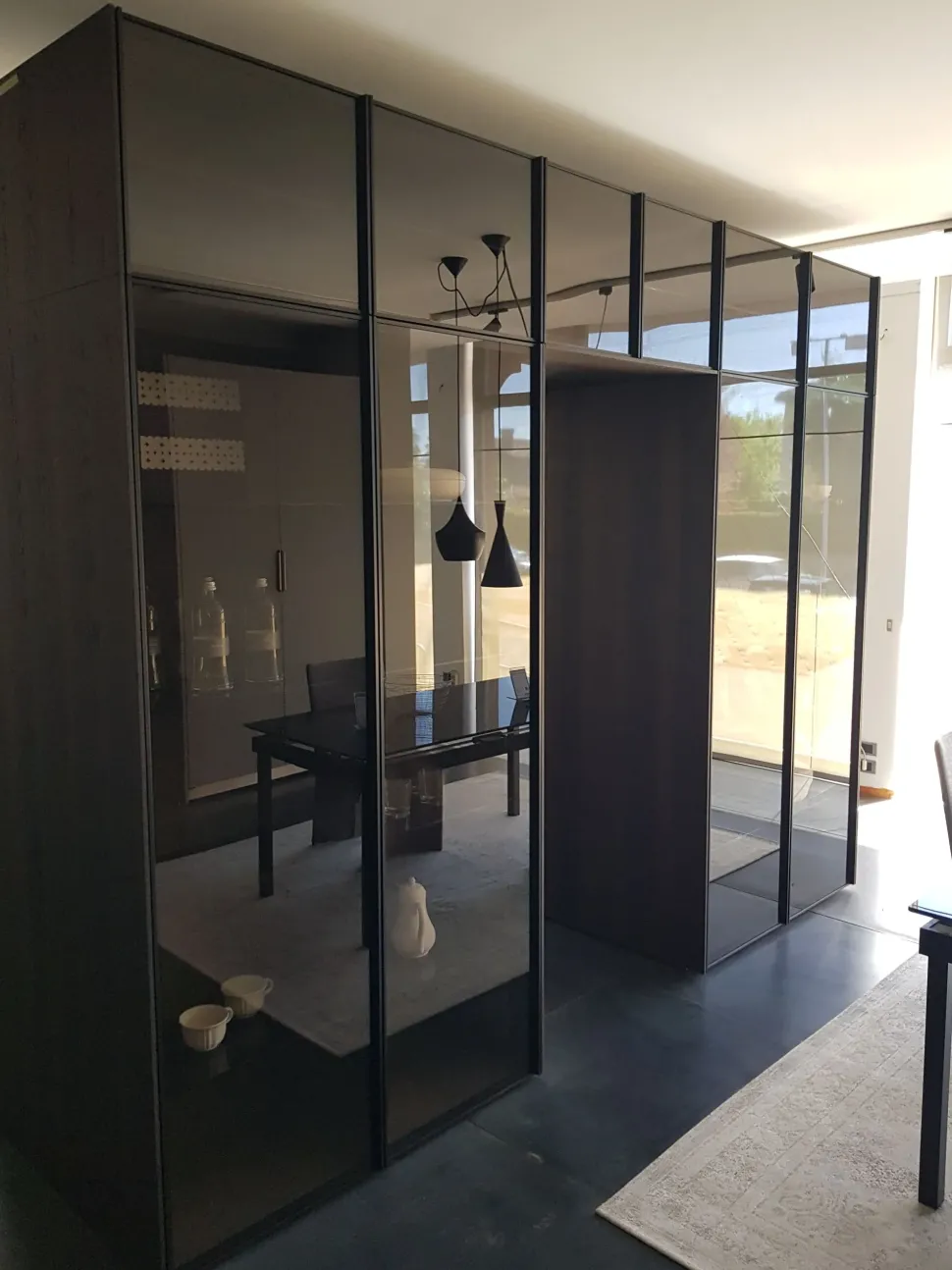 Cucina rovere moro moderna con isola Copat cucine 4.1 a soli 39000 Euro