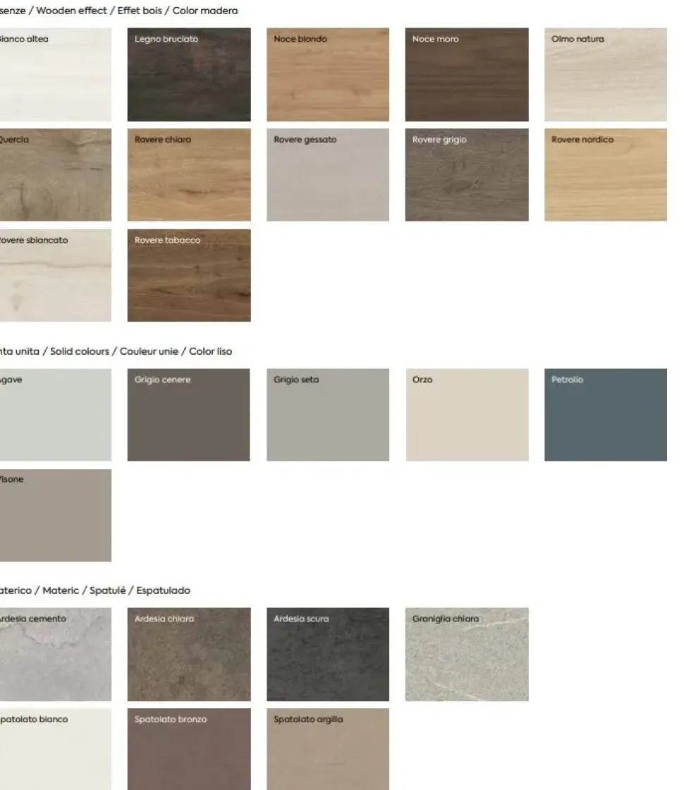 Cucina rovere moro moderna lineare Teia Imab