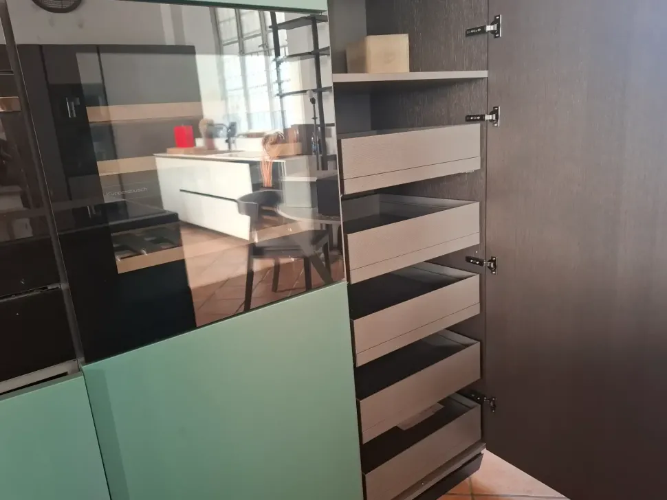Cucina rovere moro moderna con isola Armony Cucina con isola riga a soli 12000 Euro