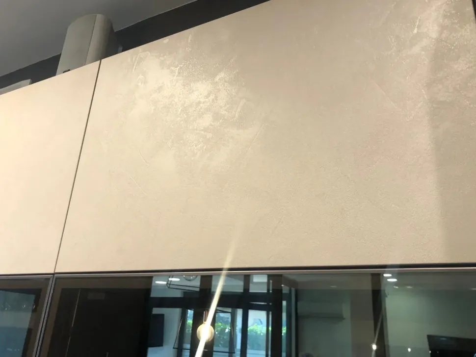 Cucina Scavolini moderna lineare altri colori in laminato materico Mia