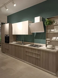 Cucina Scavolini moderna lineare altri colori in laminato opaco Urban