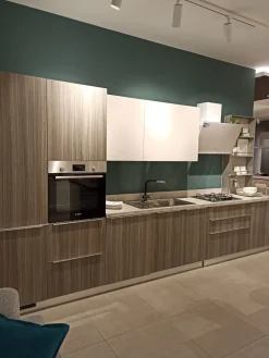 Cucina Scavolini moderna lineare altri colori in laminato opaco Urban