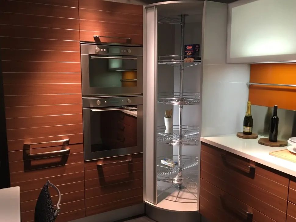 Cucina Sintesi moderna bianca ad angolo Snaidero