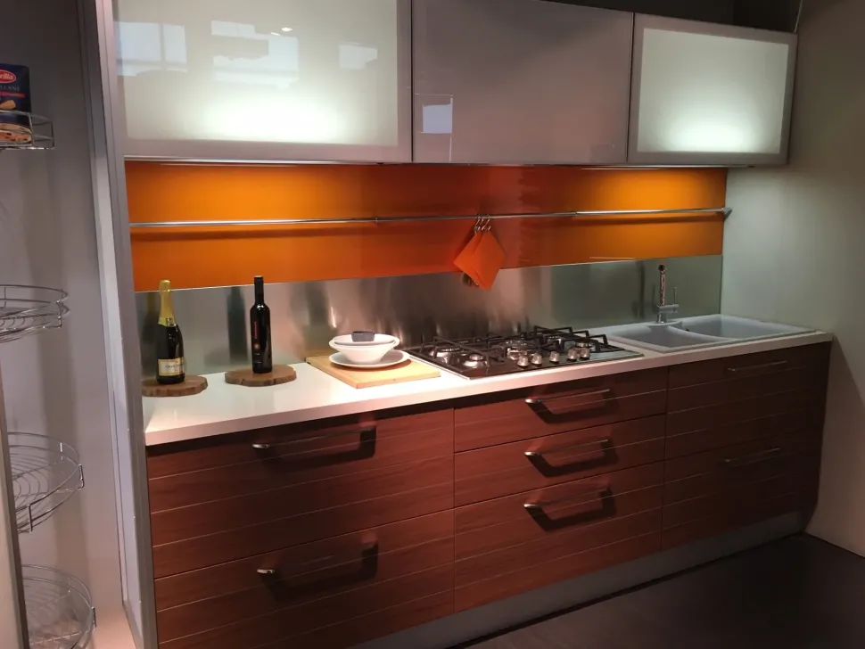 Cucina Sintesi moderna bianca ad angolo Snaidero