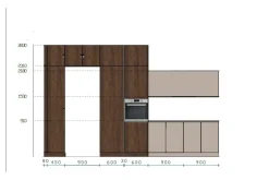 Cucina Snaidero Snaidero link OFFERTA OUTLET sconto 61%