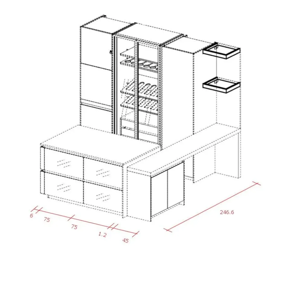 CUCINA Snaidero Way PREZZO OUTLET scontata 60%