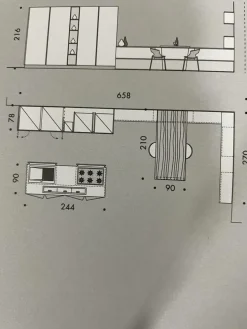 CUCINA Spagnol cucine ad isola Miami SCONTATA 35%