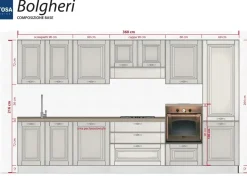 Cucina Stosa Bolgheri OFFERTA OUTLET sconto 25%