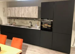Cucina Stosa moderna lineare altri colori in laminato opaco Metropolis/alliant