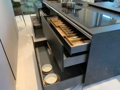 Cucina Telero  design altri colori ad isola Euromobil