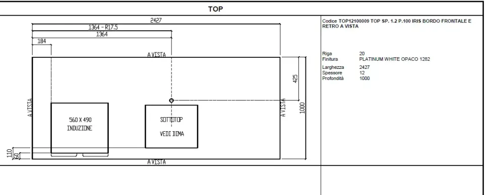 Cucina Time moderna grigia Arredo3 con isola scontata 30%