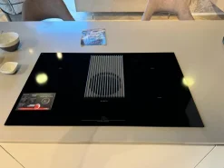 Cucina tortora moderna ad angolo Infinity Stosa scontata