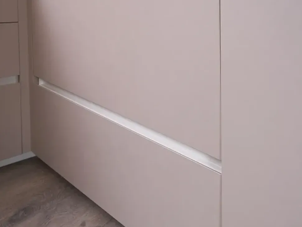 Cucina tortora moderna Time Gentili group scontata