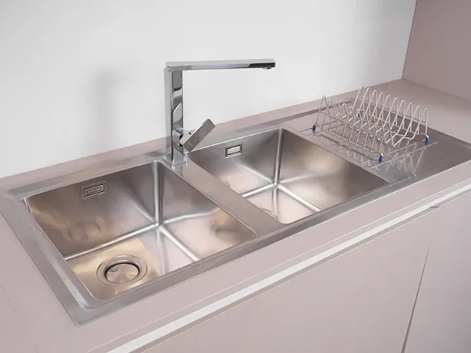 Cucina tortora moderna Time Gentili group scontata