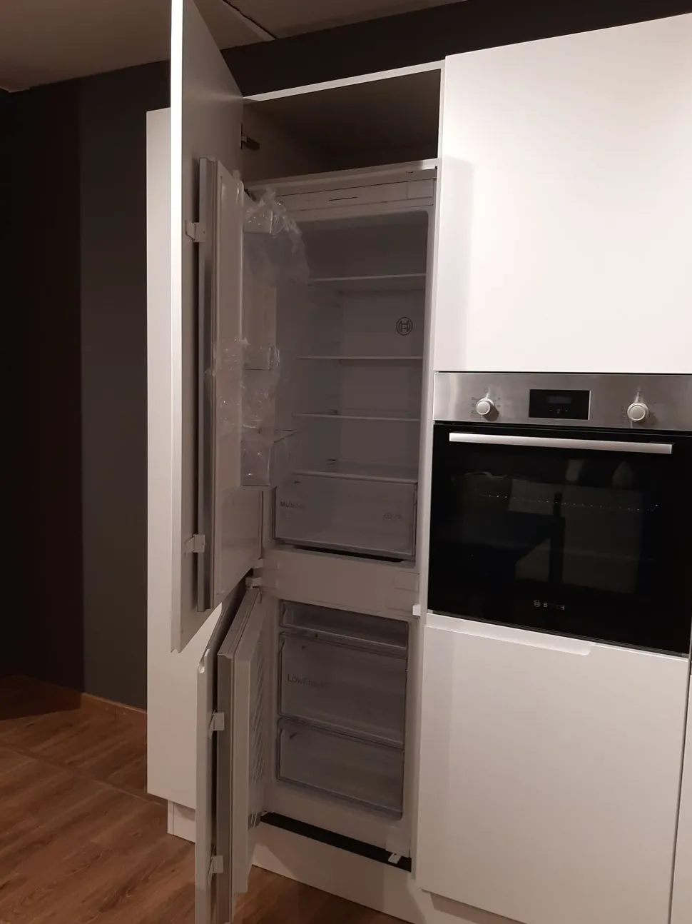 Cucina Traccia moderna bianca Febal ad angolo scontata 45%