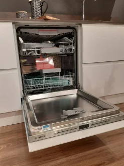 Cucina Traccia moderna bianca Febal ad angolo scontata 45%