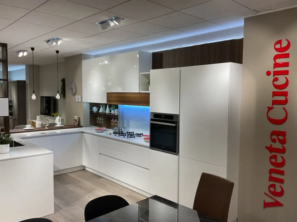 CUCINA Veneta cucine Oyster PREZZO OUTLET scontata 50%