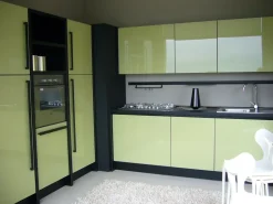 Cucina Vismap Glass avocado scontato del -63 %