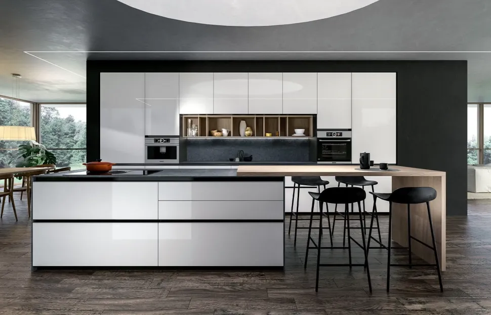 Cucina Vivere italia 08 lineare Spagnol cucine con un ribasso imperdibile
