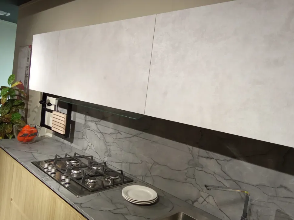 Cucina Xl rovere slavonia ad angolo Gm cucine con un ribasso imperdibile