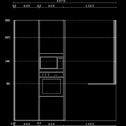 CUCINA Zampieri cucine Axis - irori PREZZO OUTLET scontata 35%