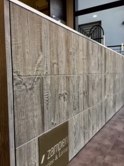 Cucina Zampieri cucine design ad isola altri colori in legno Line c - abete vecchio massello silver