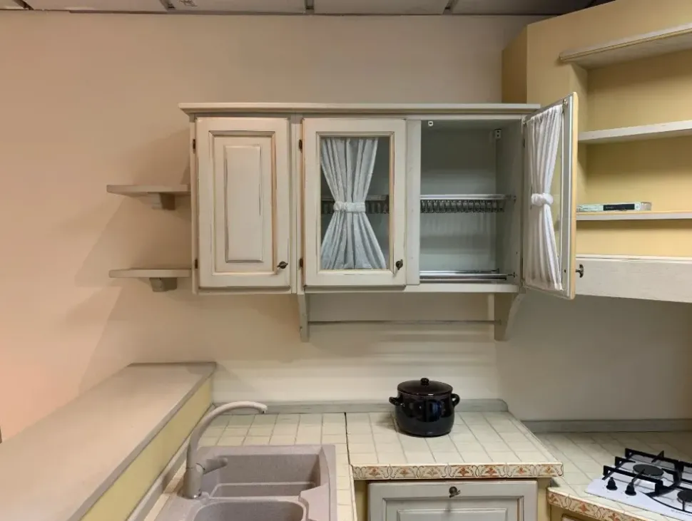 Cucina Zappalorto classica ad angolo altri colori in legno Savina