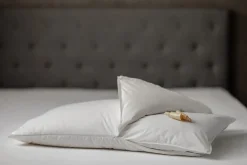 Cuscini letto in Piuma d'oca modello Perla cirmolo  Daunenstep a prezzo outlet scontato  affrettati