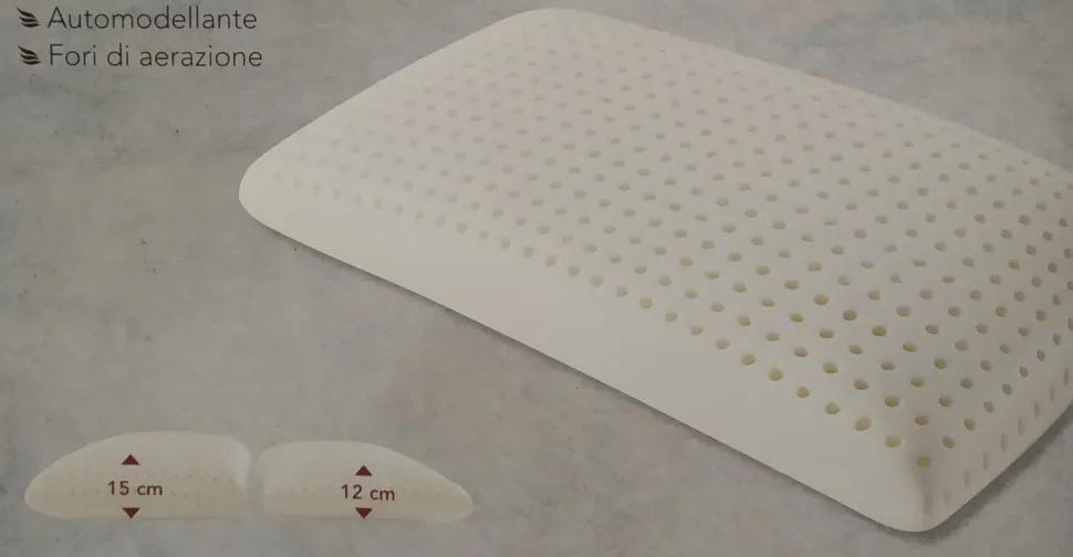 Cuscini letto Sogno veneto in Sintetico modello Classic memory a prezzo Outlet