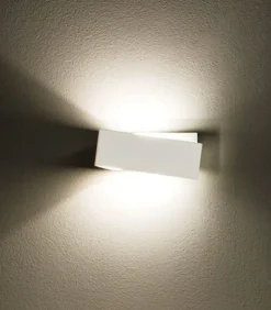 Da parete applique in metallo Zig zag 6986 lampada da parete Linea light a prezzo Outlet